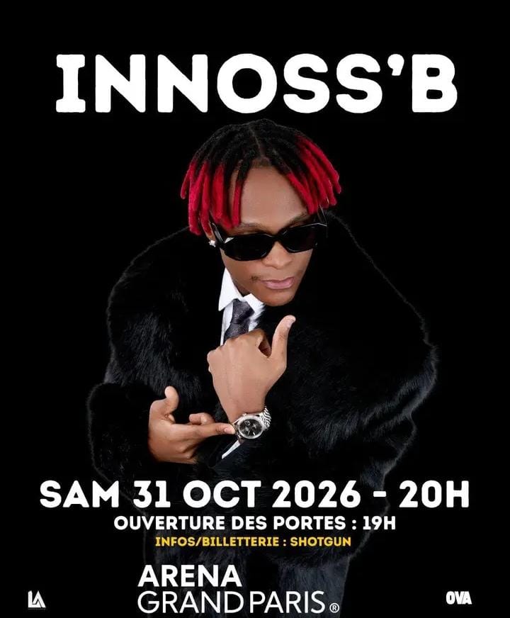 Innoss’B à la conquête de Paris : un rendez-vous historique fixé au 31 octobre 2026 à Adidas Arena