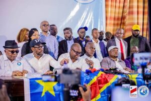 Kinshasa : Fayulu, Katumbi, Kabund, Matata et Sesanga annoncent une marche pacifique vers le Palais de la Nation le 8 juillet