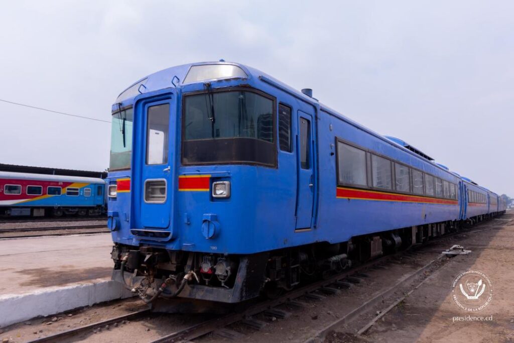 Kinshasa : le train Gare centrale–N’Djili reprend du service lundi