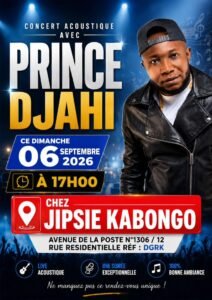 Concert acoustique de Prince Djahi : le « Petit Carlito » fera résonner quelques tubes de Carlito Lassa